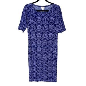 Lularoe Julia Fitted Dress - Size Medium